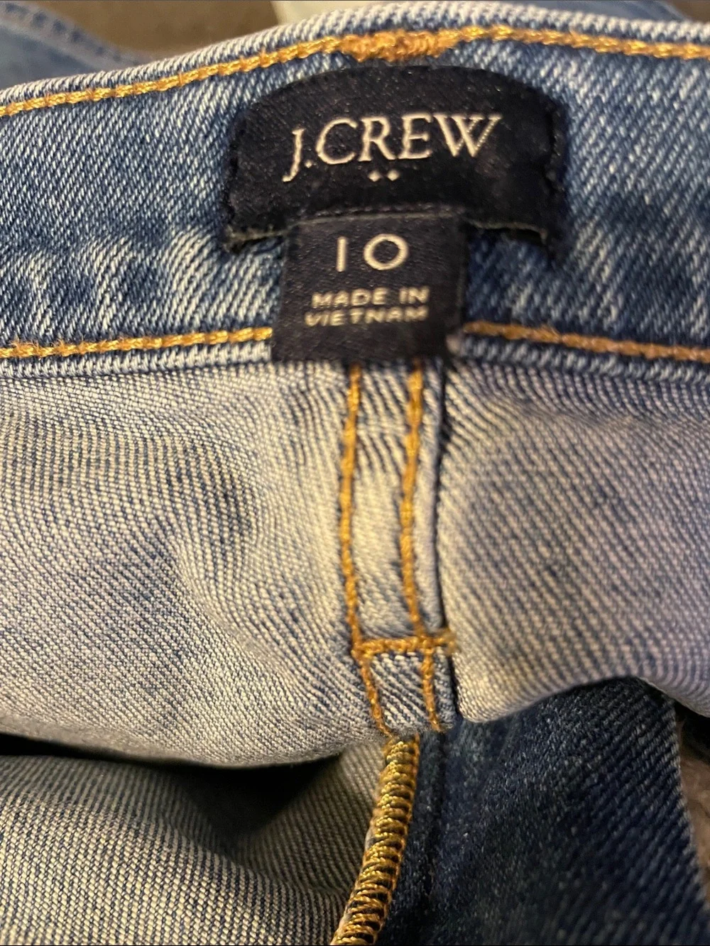 J.Crew Denim Mini Jean Skirt‎ Sz 10